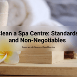 Spa cleaning services